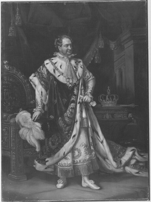 König Max I. Joseph von Bayern (nach Stieler), 1870, Fritz Schider