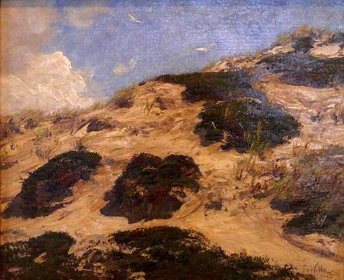 Dune on Sylt, 1894, Fritz von Wille