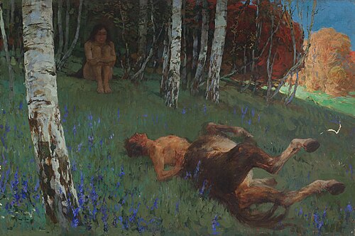 Centaur and Dryad, , Viktor Oliva