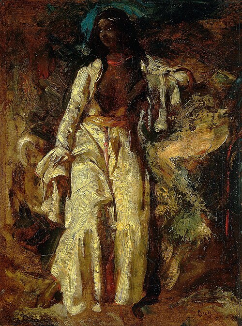Nubian Woman, 1825, Jules-Robert Auguste