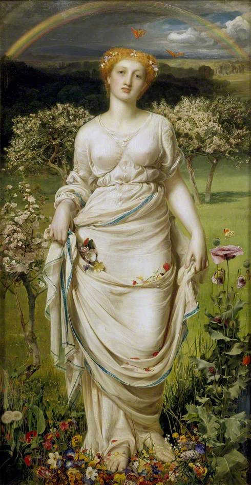Gentle Spring, , Frederick Sandys