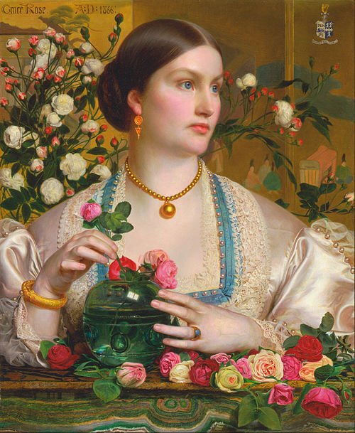 Grace Rose, 1866, Frederick Sandys