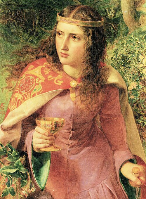 Queen Eleanor, 1858, Frederick Sandys