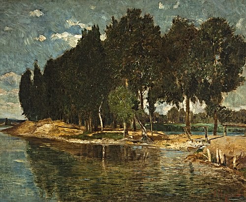 Seeufer, 1880, Karl Hagemeister