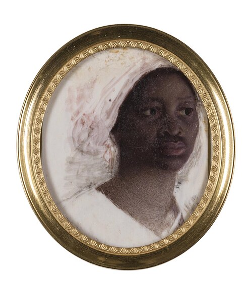 Unknown Woman with Head Scarf, , Jean-Baptiste Jacques Augustin