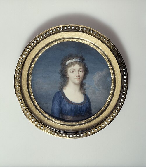 Portrait d'une jeune femme, 1794, Jean-Baptiste Jacques Augustin