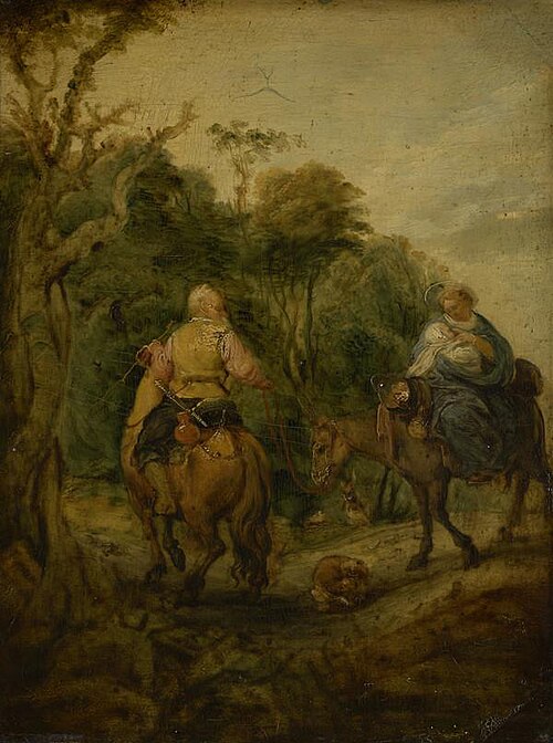 The Flight into Egypt, , John Runciman
