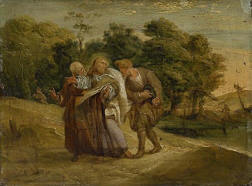 Christ with his Disciples on the Road to Emmaus, 1760, John Runciman