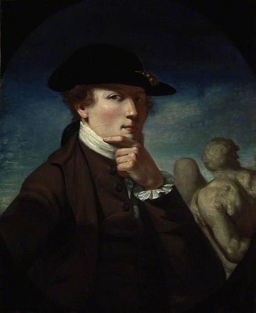 John Runciman, 1744 - 1768. Artist (Self-portrait), 1767, John Runciman