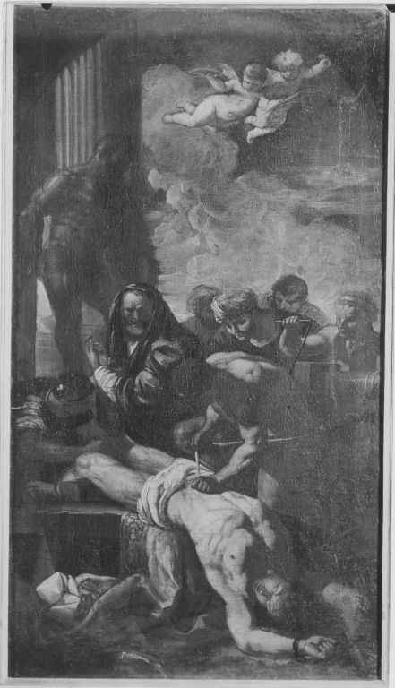 Die Marter des hl. Erasmus (zugeschrieben), 1690, Johann Kaspar Sing