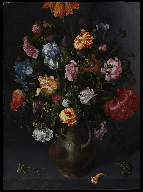 A Vase with Flowers, 1613, Jacob Vosmaer
