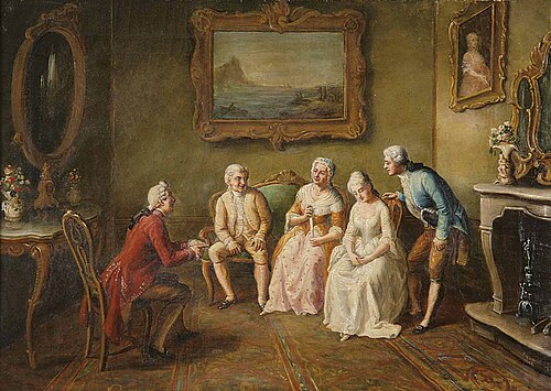 The Engagement, 1881, Félix-Henri Giacomotti