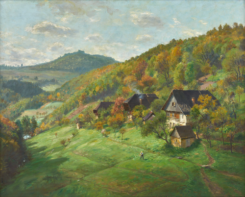 Karfunkelstadt, 1906, Wilhelm Hasemann