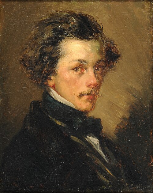 Portrait of a Man, 1845, Jean-François Millet