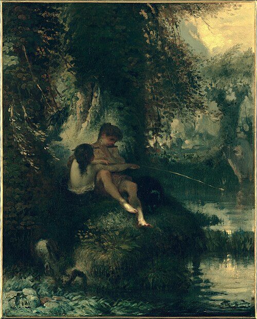 Daphnis et Chloé, 1845, Jean-François Millet
