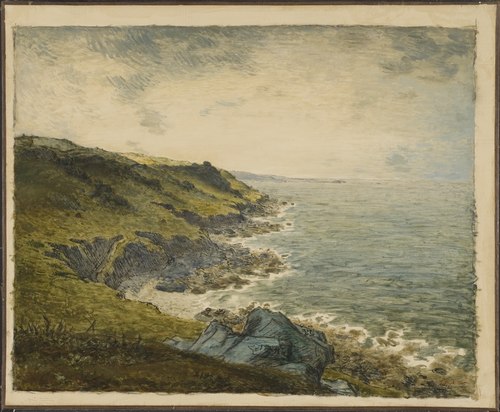The Coast at Gréville, 1900, Jean-François Millet
