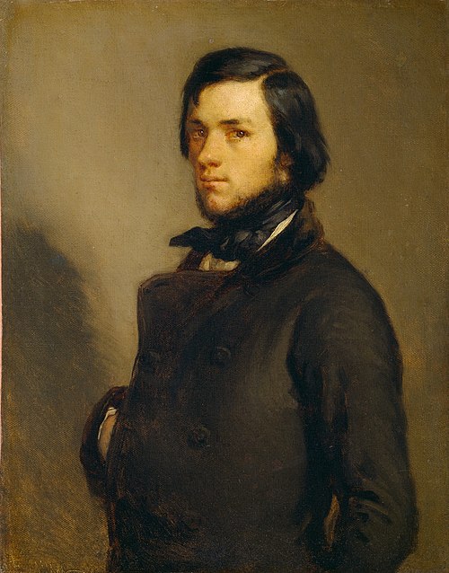 Portrait of a Man, 1845, Jean-François Millet