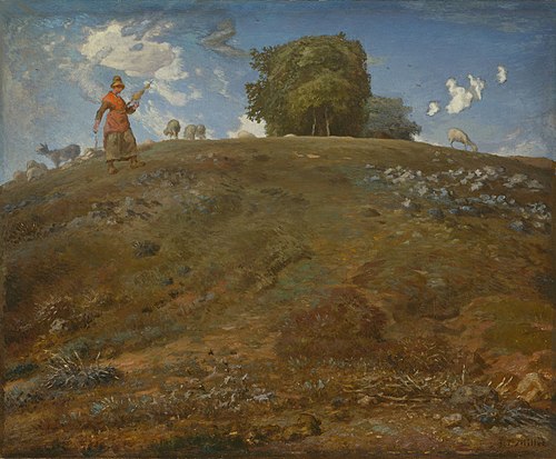 In the Auvergne, 1866, Jean-François Millet