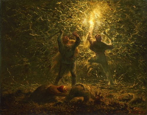 Bird's-Nesters, 1874, Jean-François Millet