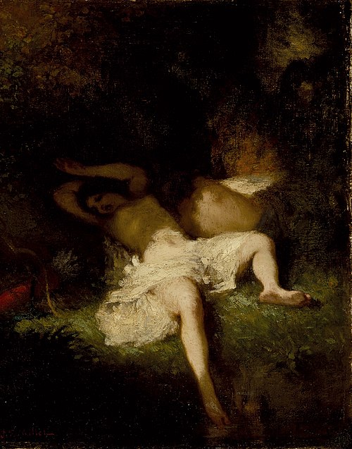 Diana Resting, 1845, Jean-François Millet