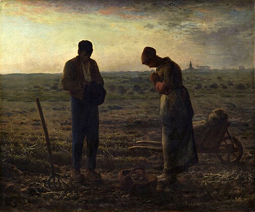 The Angelus, 1858, Jean-François Millet