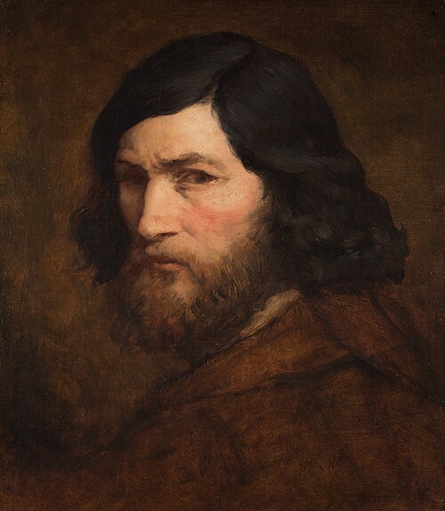 Self Portrait, 1850, Jean-François Millet