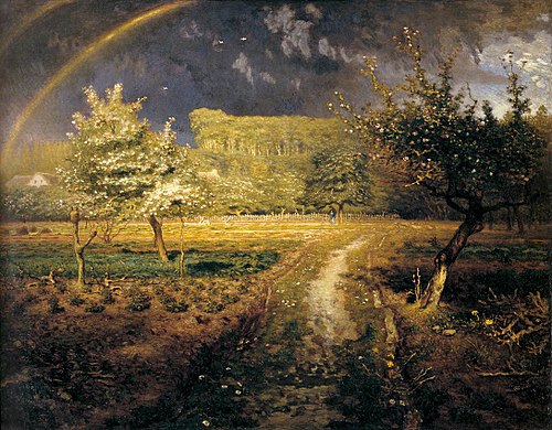 Le Printemps, 1870, Jean-François Millet