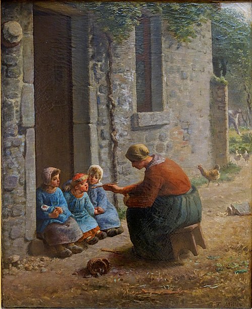 The Beaked, 1860, Jean-François Millet