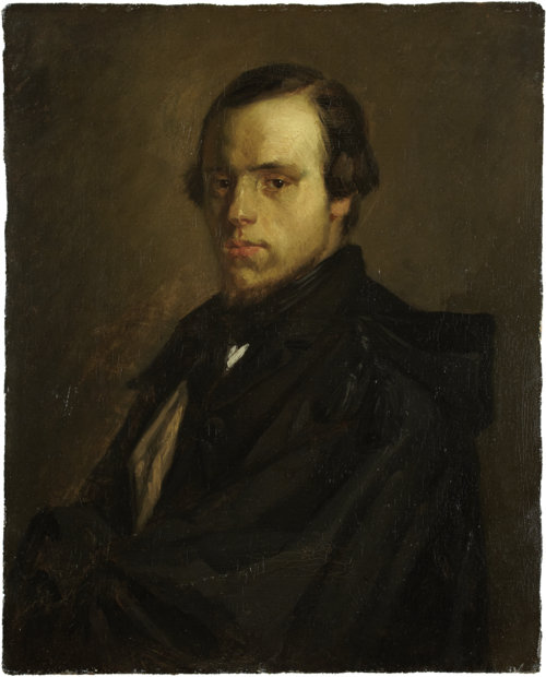Portrait of Mister le Courtois, the Artist’s Brother-in-Law, 1844, Jean-François Millet
