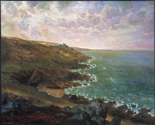 Les falaises de Gréville, 1871, Jean-François Millet
