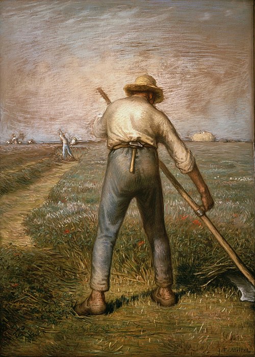 Le Moissonneur, 1866, Jean-François Millet