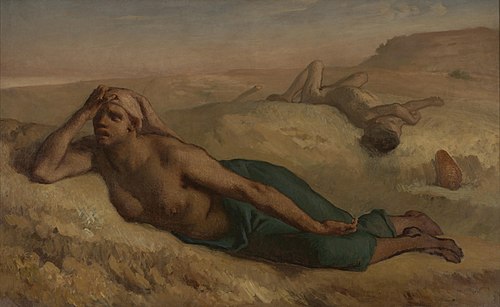 Hagar and Ishmael, 1848, Jean-François Millet