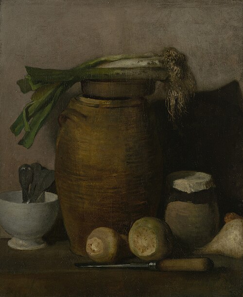 Still life, 1863, Jean-François Millet