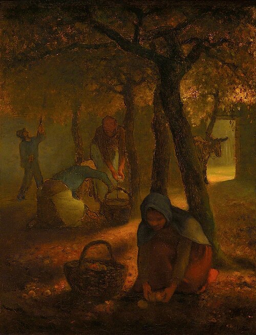 Apple Gatherers, 1852, Jean-François Millet