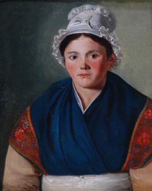 Peasant Woman of Burgundy, , Jean-François Millet