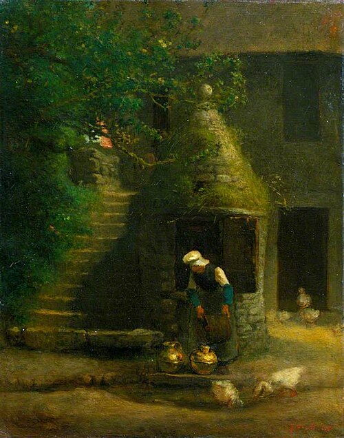 The Well at Gruchy, 1854, Jean-François Millet