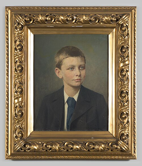 Portrait of Johann Heinrich Wilhelm ('Heinz') Lüps (1885-1899), 1903, Karl Rudolf Sohn