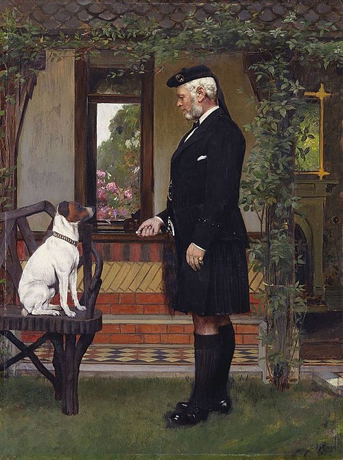 John Brown (d. 1883) at Frogmore, 1883, Karl Rudolf Sohn