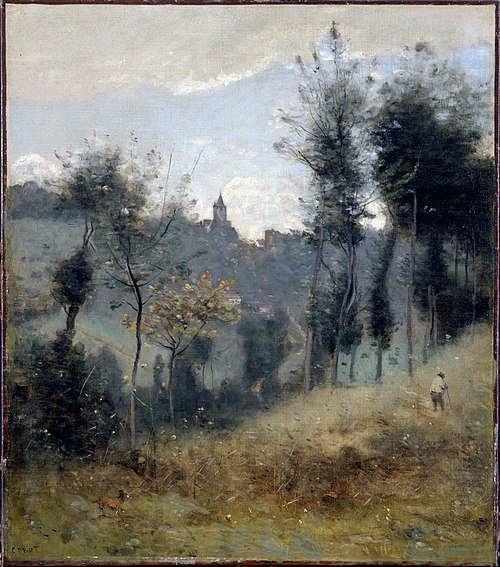 Canteleu, 1872, Jean-Baptiste Camille Corot