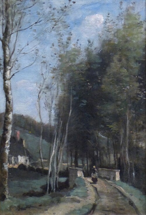 Le Petit Pont, 1860, Jean-Baptiste Camille Corot