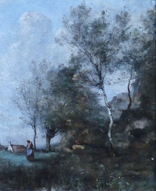Le bouleau, 1865, Jean-Baptiste Camille Corot