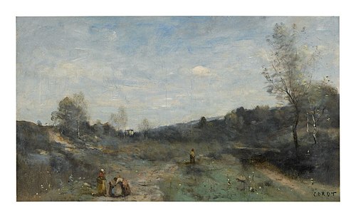 Cleared Valleys, , Jean-Baptiste Camille Corot