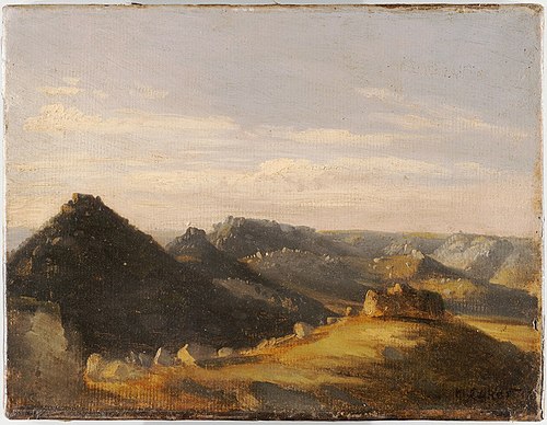 Paysage, , Jean-Baptiste Camille Corot