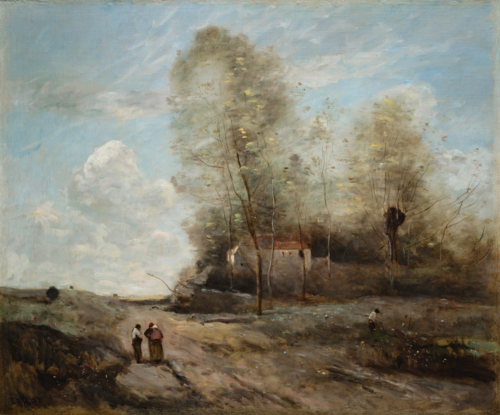 Paysage champêtre, 1865, Jean-Baptiste Camille Corot