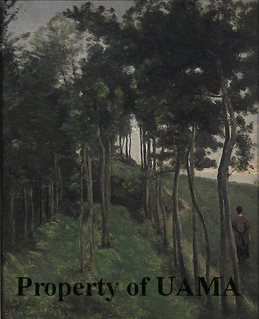 L'allée des rêves, 1855, Jean-Baptiste Camille Corot