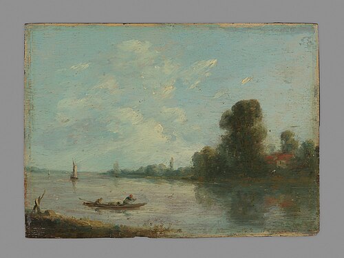 Ville d'Avray, 1865, Jean-Baptiste Camille Corot