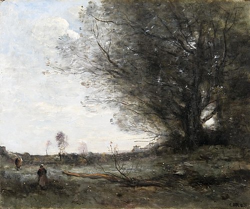The Beech Tree, 1865, Jean-Baptiste Camille Corot