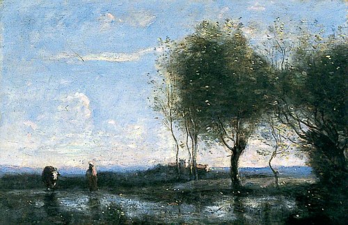 Paysage, 1865, Jean-Baptiste Camille Corot