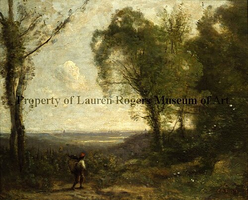 Landscape near Paris, 1855, Jean-Baptiste Camille Corot