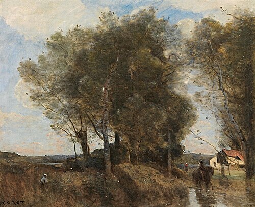 Passiance, 1872, Jean-Baptiste Camille Corot